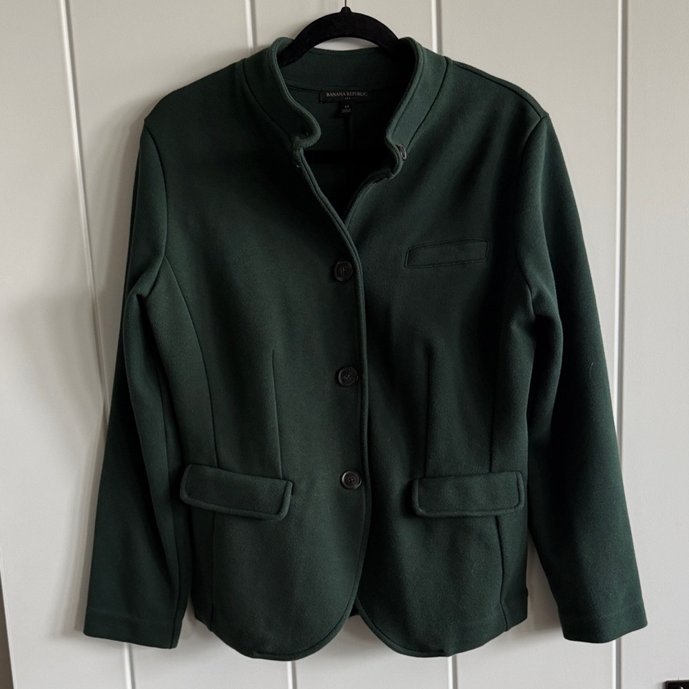 Banana Republic Forest Green Women's Blazer